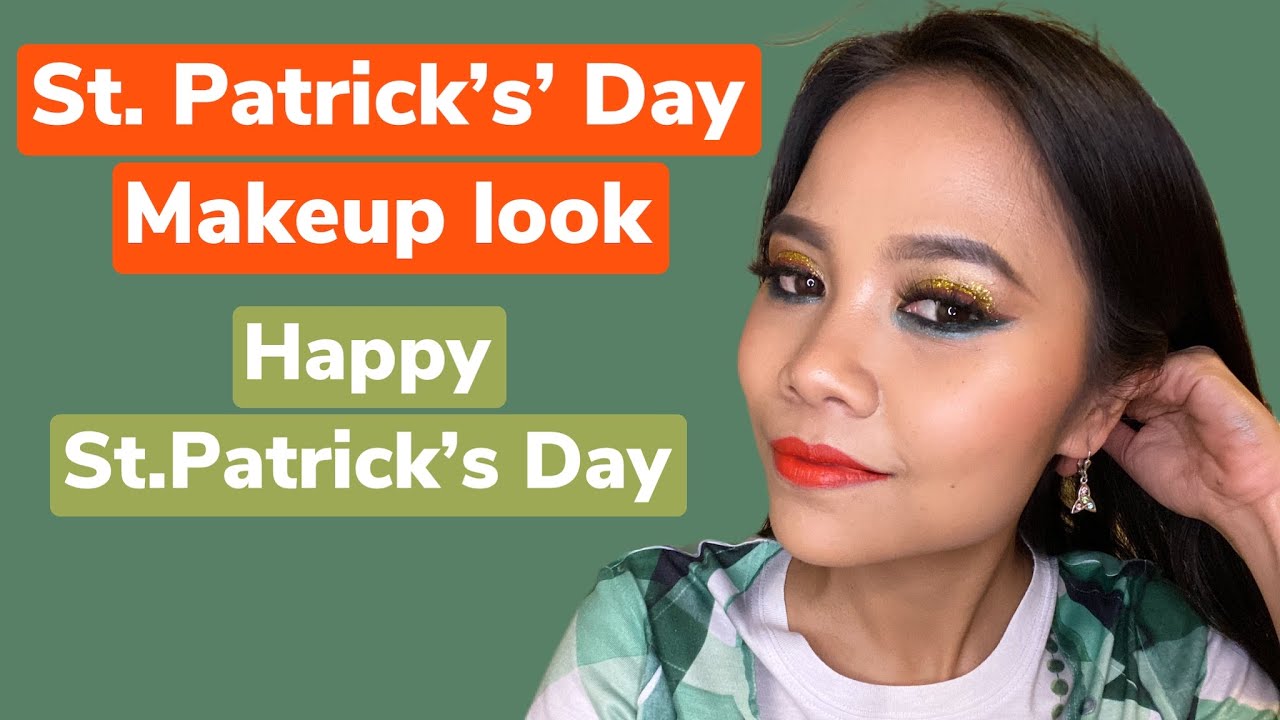 Easy St. Patrick's Day makeup look