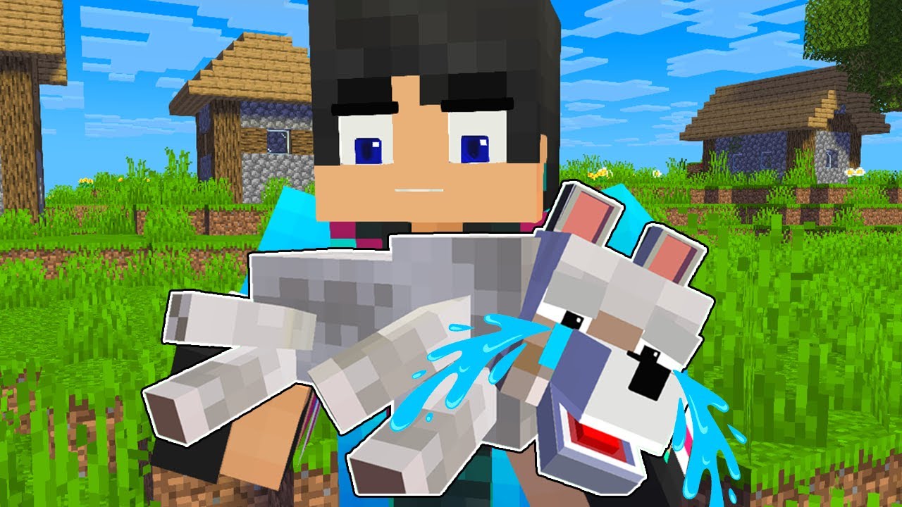 いじめられたオオカミを最強にするすまない先生【マイクラ・マインクラフト】