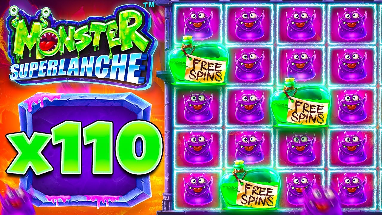 RARE 100X MULTIPLIER CONNECTED ON MONSTER SUPERLANCHE!! (Bonus Buys)
