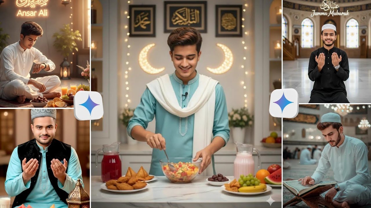 Ramadan Mubarak Ai Photo Editing Prompts | Ramadan Ai Photo Editing | New Trending Ai Photo Editing