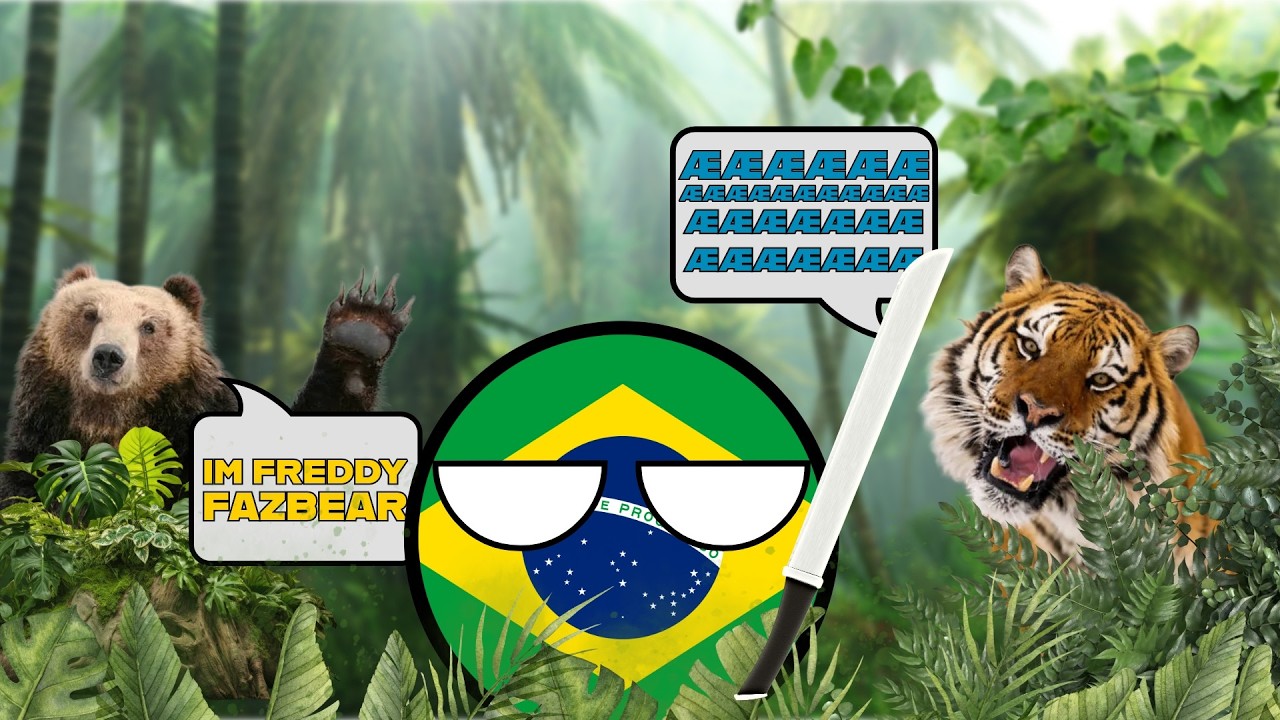 CONSTRUÍ UM ZOOLÓGICO MAS EU FAÇO AS VOZES DOS ANIMAIS.