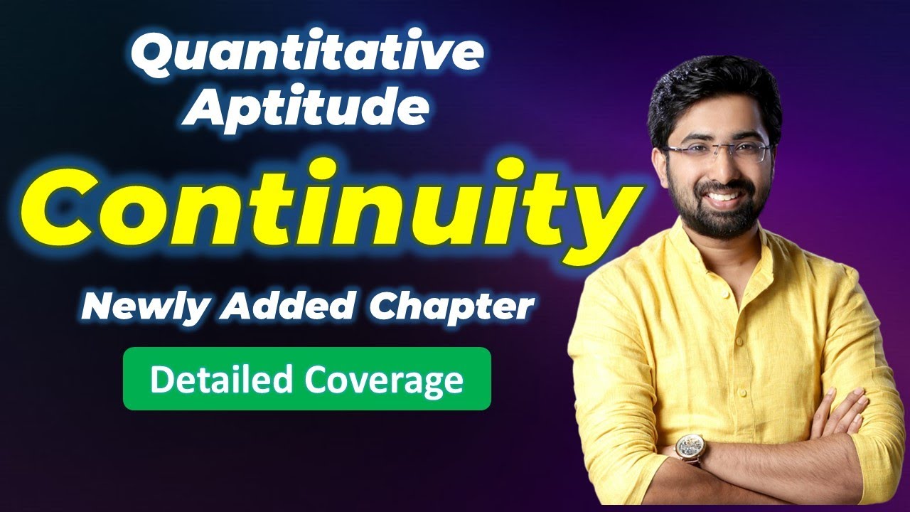 CA Foundation | Continuity | Complete Discussion | Quantitative Aptitude | June-2024