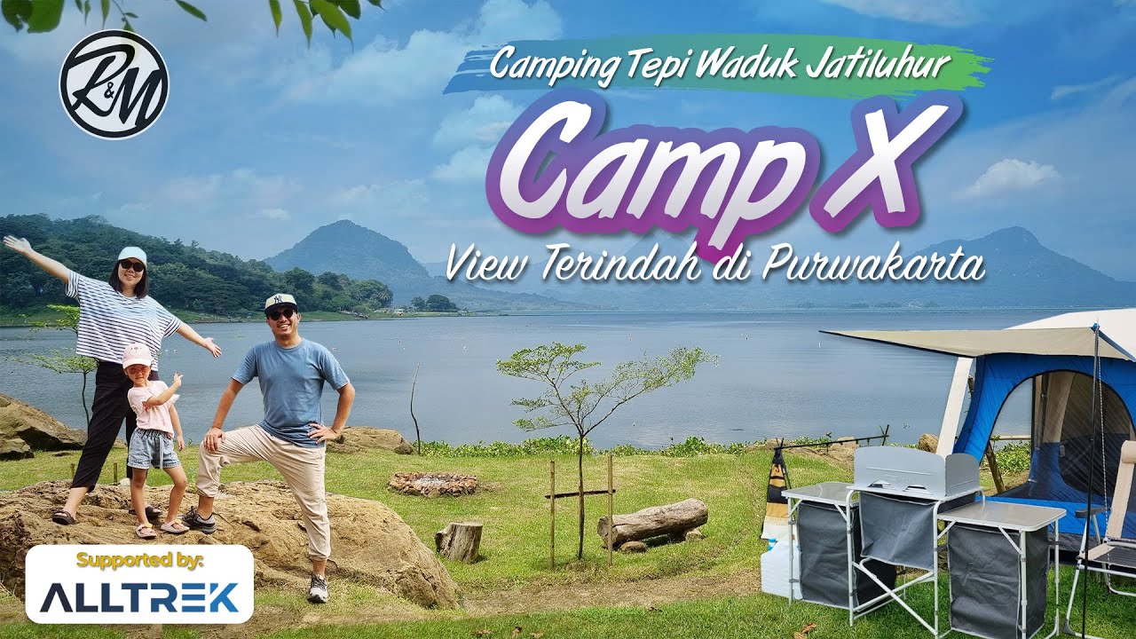 Camping Tepi Danau di CampX Jatiluhur | Waduk Jatiluhur Purwakarta | Review Arpenaz Fresh Awning