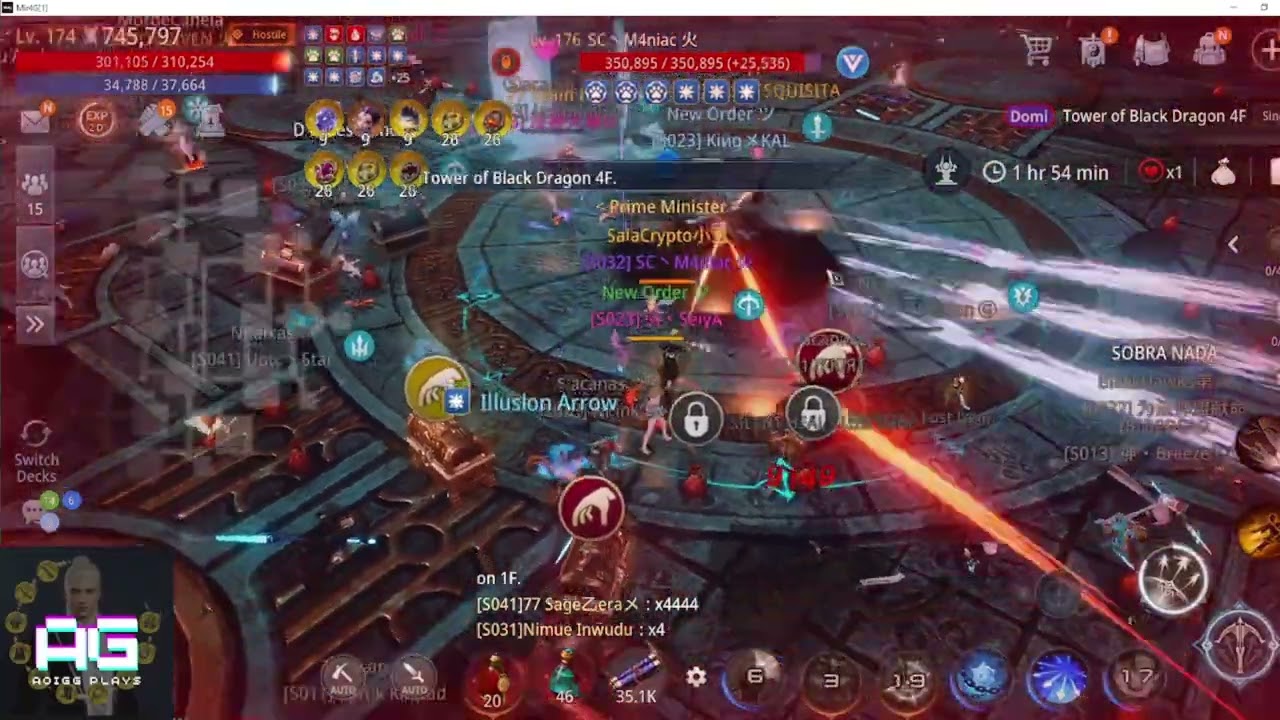 SA FULL TOWER FIGHT NO CUT | ST SEIYA POV