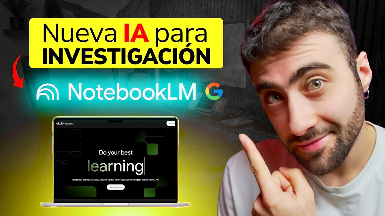 NotebookLM: La nueva IA de Google para DOCTORANDOS e INVESTIGADORES