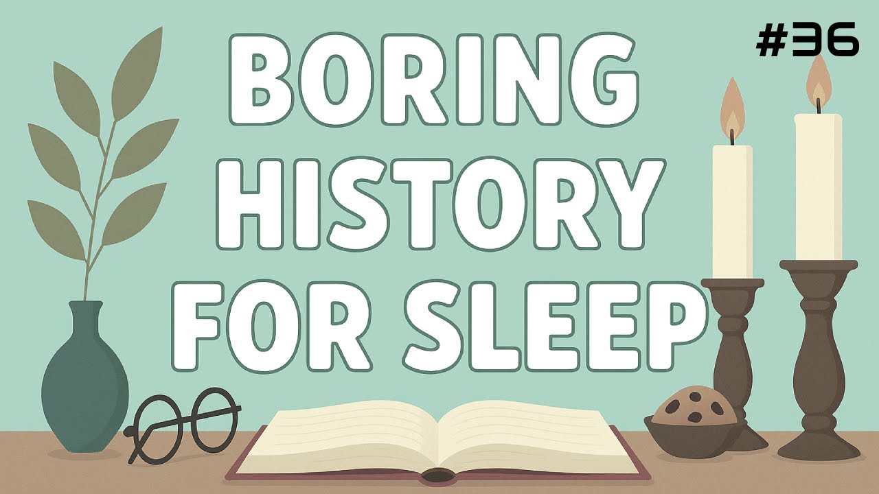 Relaxing Narratives & Calming Ambient Sounds | Boring History For Sleep