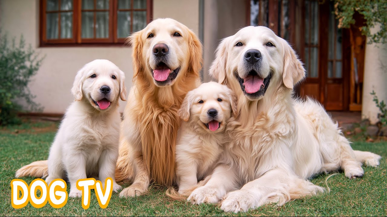 12 часов ТВ для собак: успокаивающая музыка для счастливых питомцев 🐶❤️
