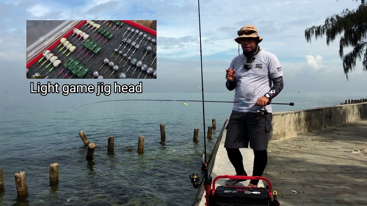 Light game fishing guide in Indonesia