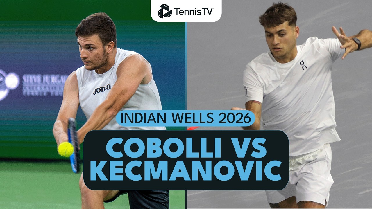 Flavio Cobolli vs Miomir Kecmanovic Highlights | Indian Wells 2026