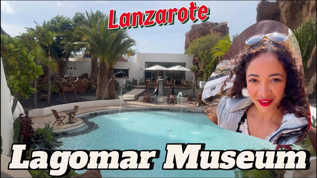 🏠 ¡ENCONTRÉ LA CASA MÁS HERMOSA DE LANZAROTE! 😍✨ | Museo Lagomar, Islas Canarias