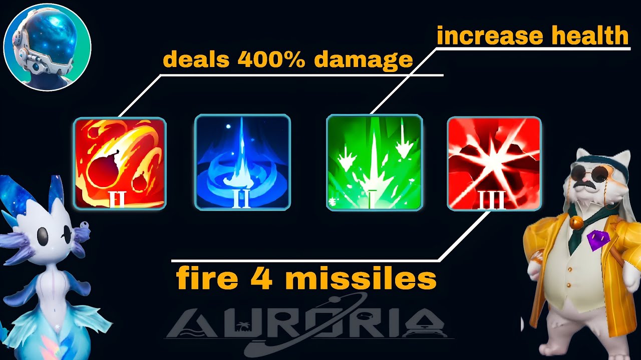 Best chuchu skills of the game Auroria like palworld