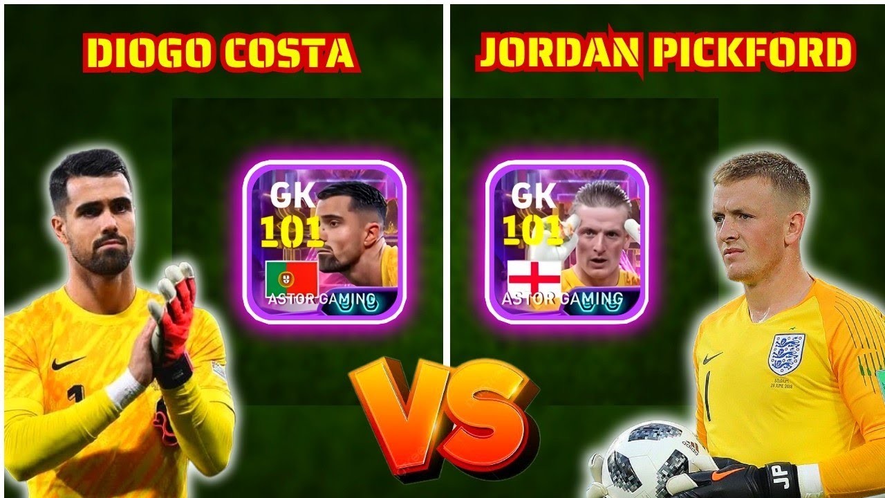 ДИОГО КОСТА против ДЖОРДАНА ПИКФОРДА!!☠️🔥 | Кто лучший вратарь Showtime в eFootball 2026?🤔