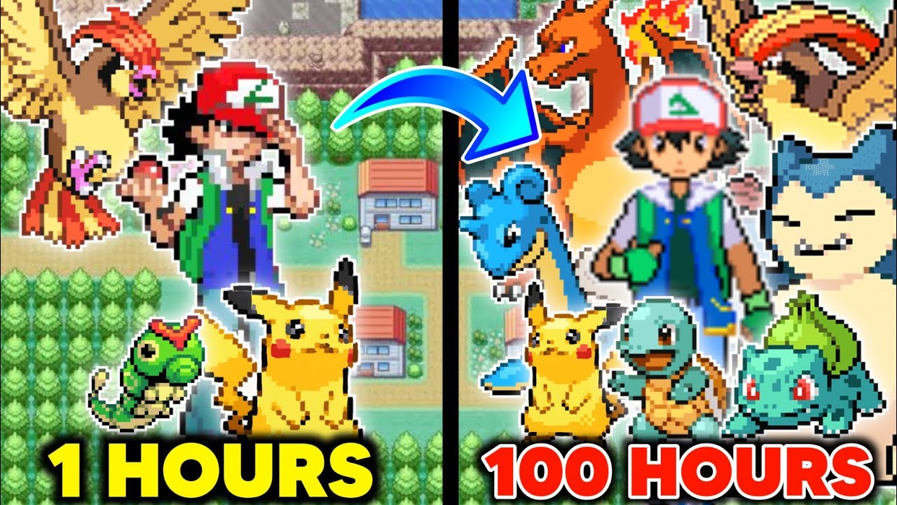 I Will Complete Ash's Full Journey In 100 Hours |Pokemon Fire Ash Gameplay| Part 1