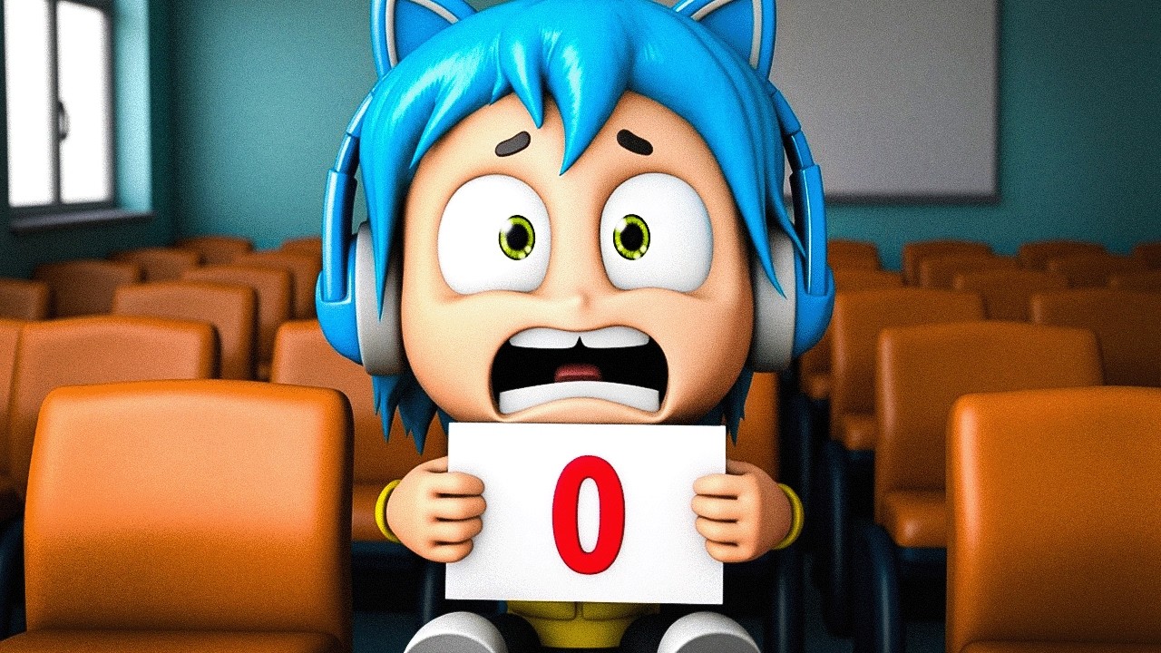 TIREI *ZERO* NA PROVA e ME DEI MUITO MAL 😭 ROBLOX Forgot my EXAM ( Alec GO! )