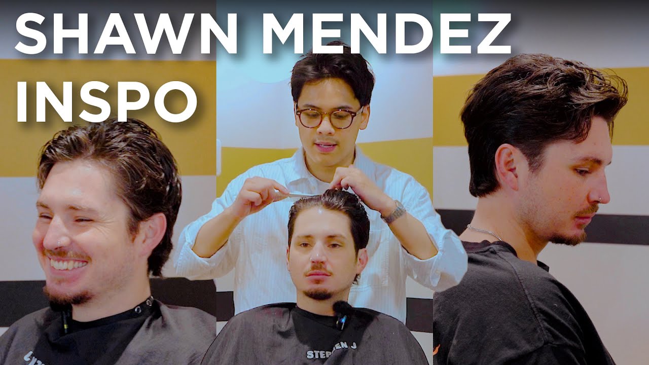 The Barbers Blueprint: Short middle part Haircut