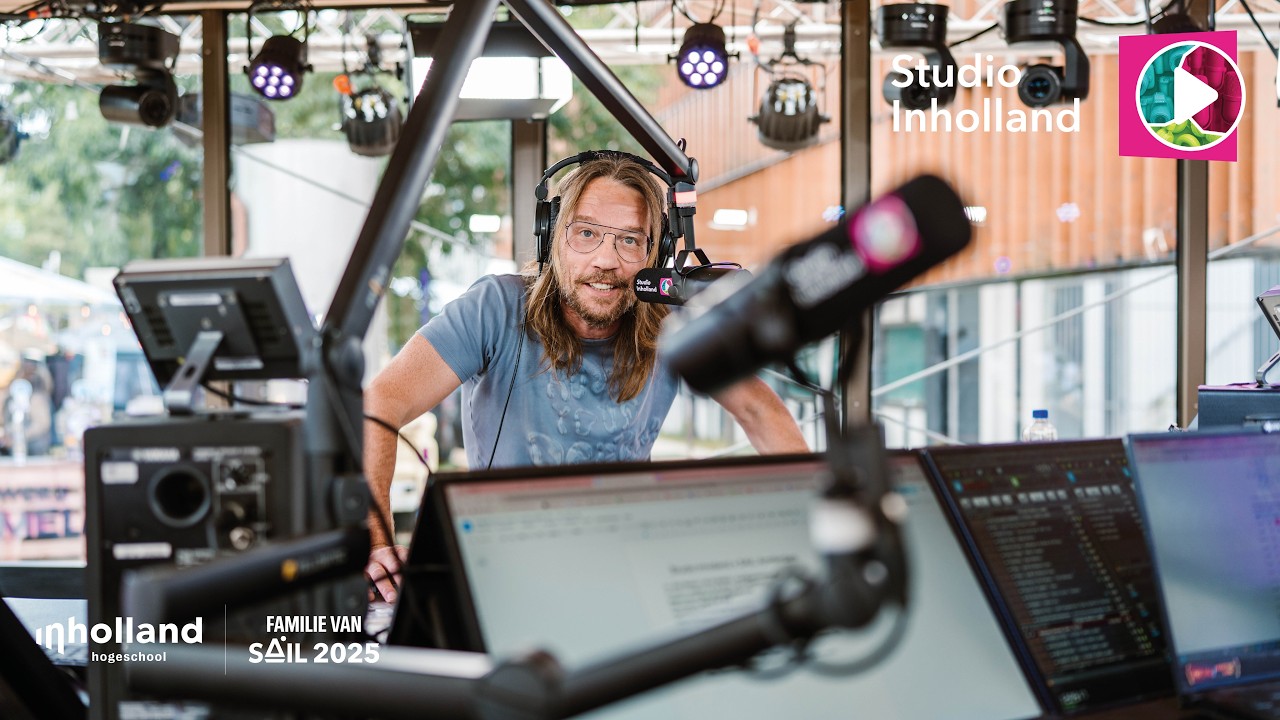Studio Inholland op SAIL 2025 | Giel Beelen | Do 21 augustus - 12.00 - 14.00 u