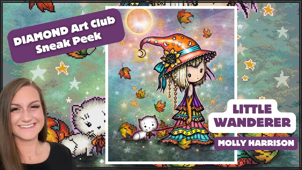 Предварительный обзор Diamond Art Club &laquo;Маленький странник&raquo; Молли Харрисон