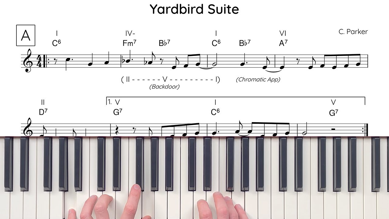 Yardbird Suite (C. Parker) Analysis & Tutorial | The Jazz Pursuit