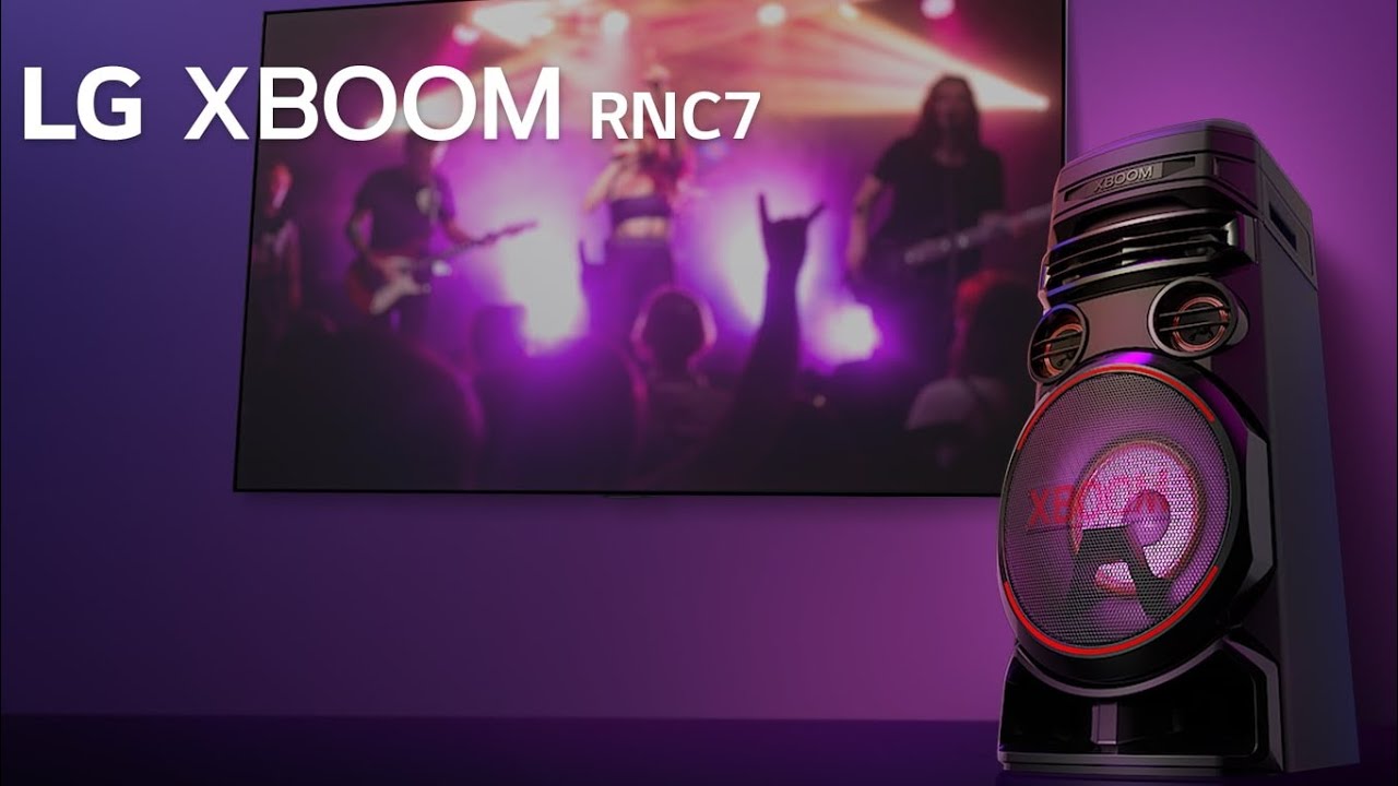 Bocina LG XBOOM RNC7. Reseña. MiS VloGs