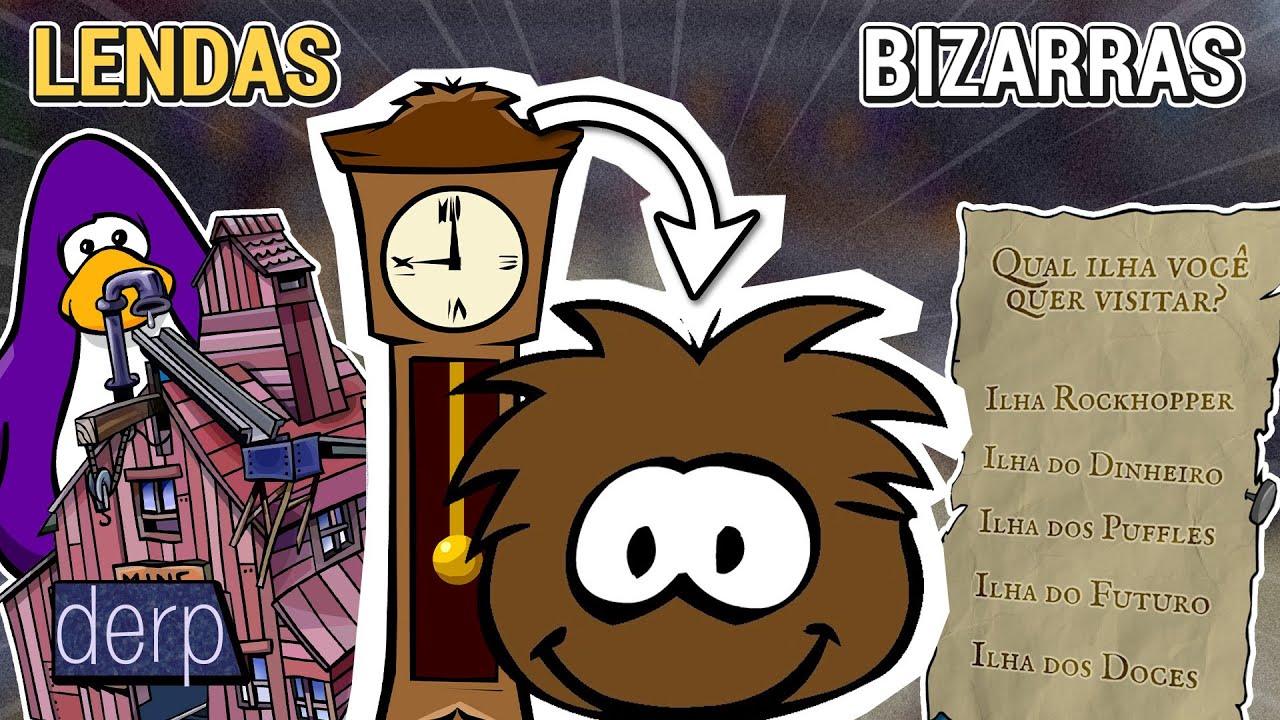 AS LENDAS BIZARRAS DO CLUB PENGUIN