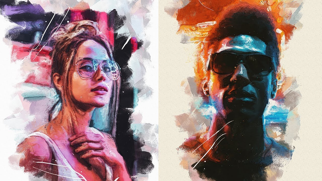 Real Paint Photoshop Action