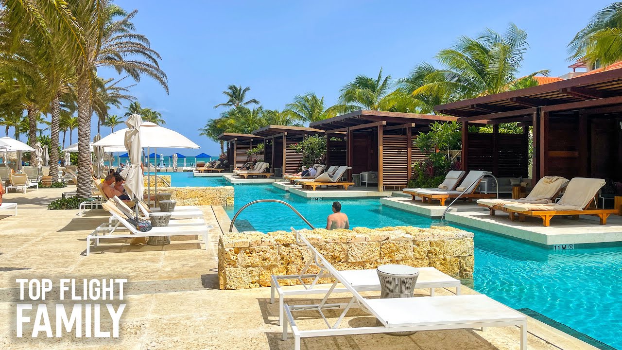 HYATT REGENCY ARUBA | Beachfront Family Resort | Full Tour in 4K