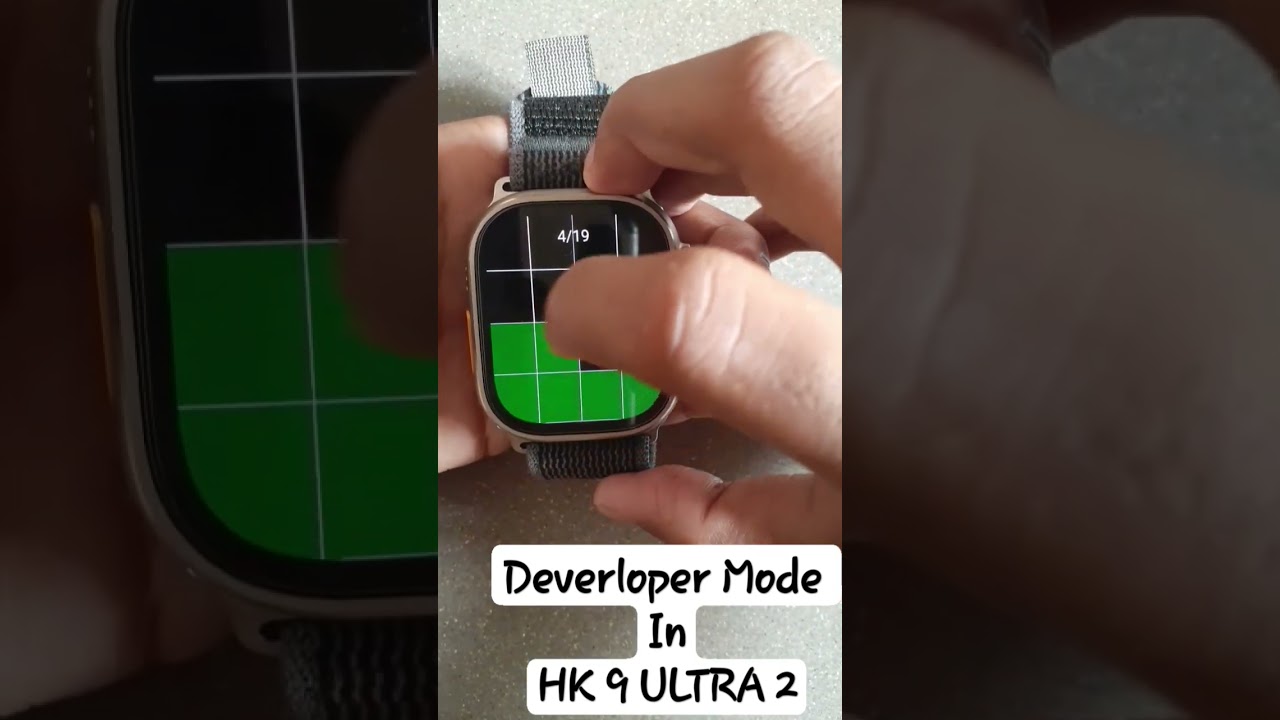 Secret menu in HK 9 ULTRA 2#smartwatch #apple #shanebro #tech #shorts