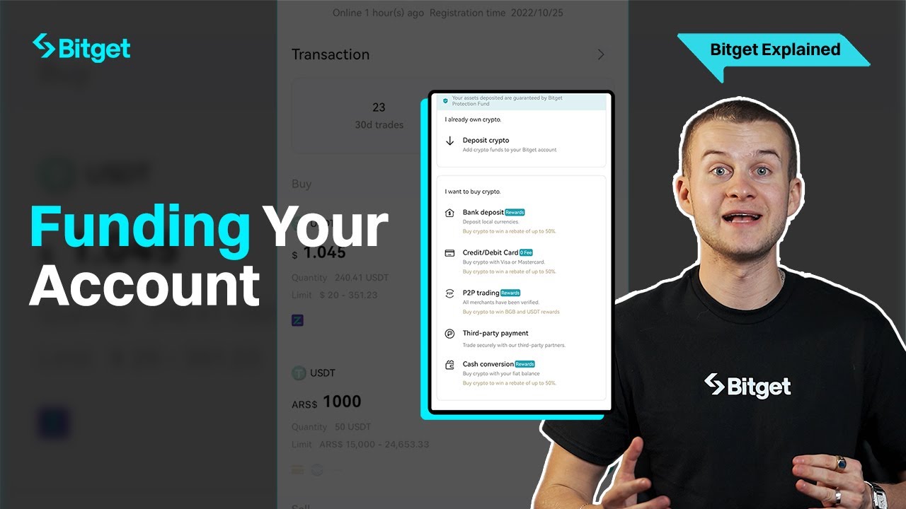 Funding Your Bitget Account: A Step-by-Step Guide for Beginners | Bitget Explained | [M1:Ep3]