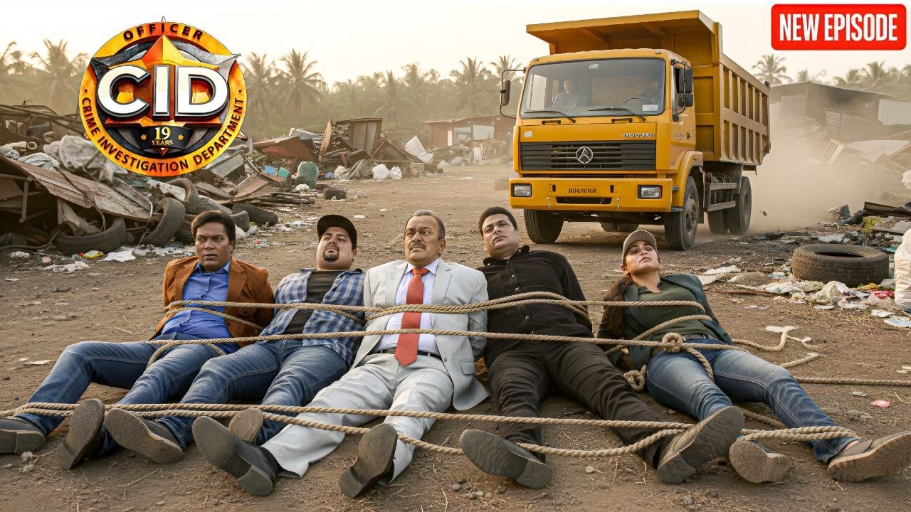 CID टीम फंसी कचरे के यार्ड में | रस्सी से बंधे सब ! || CID | Latest Episode ||