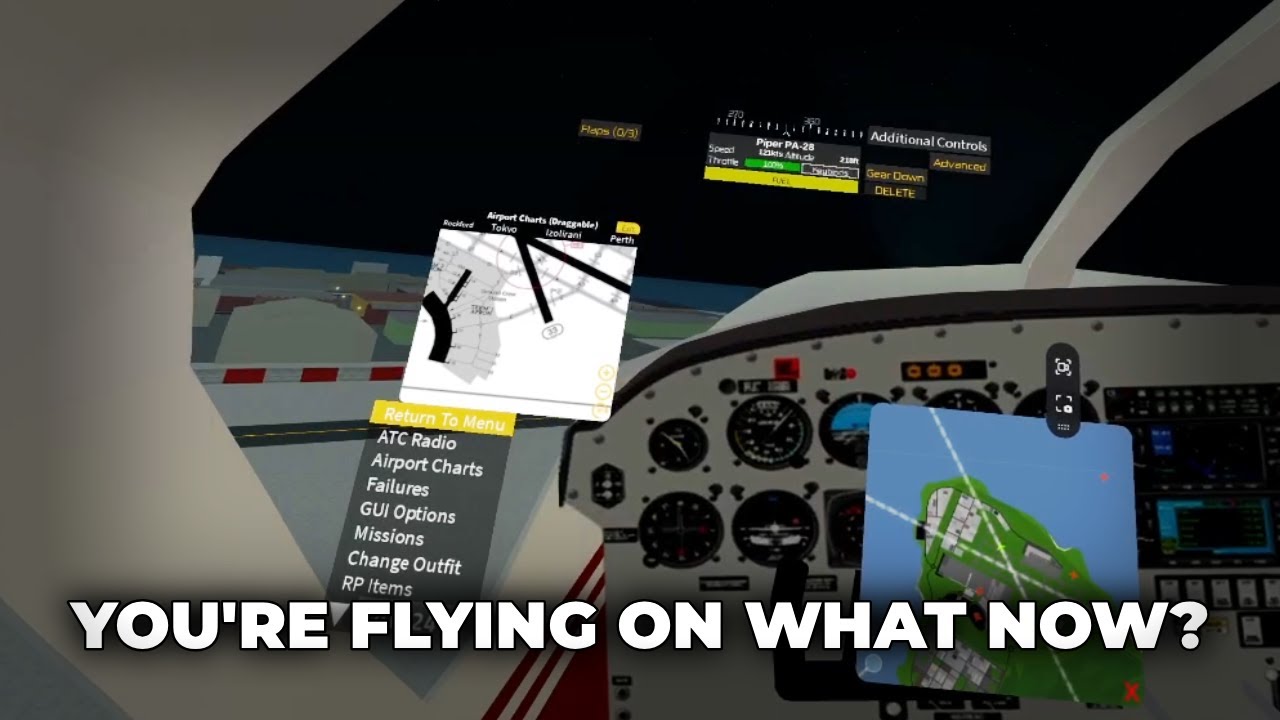 Flying in ATC24 IN VR! (ATC24 FIRST!) (UNCUT RECORDING)