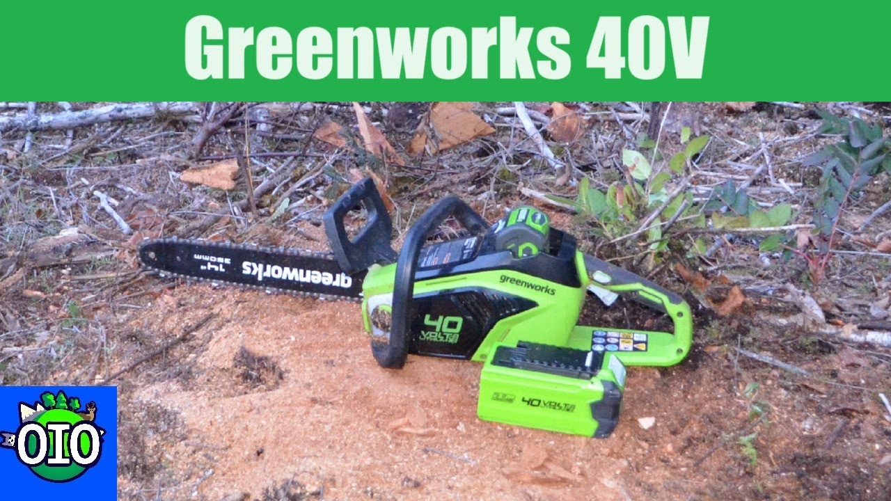 Greenworks 40V Chainsaw Battery Life Test: How Much Wood Can It Cut?