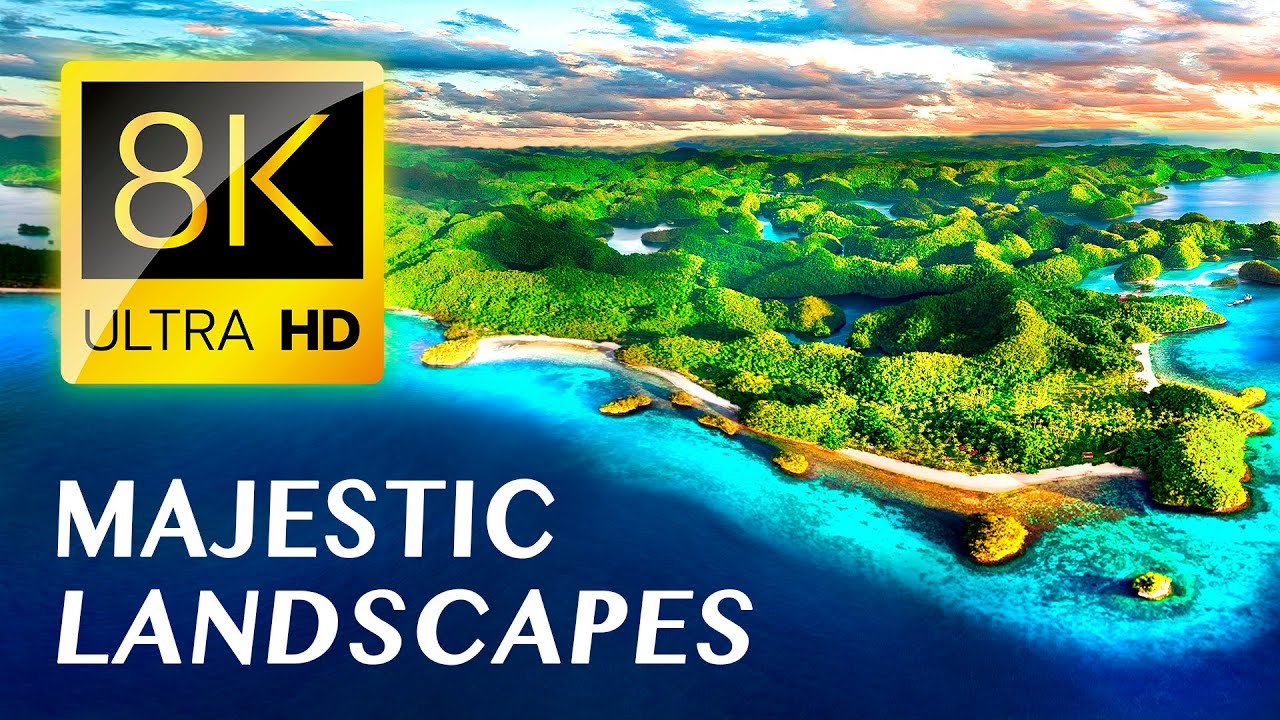 ВЕЛИКОЛЕПНЫЕ ПЕЙЗАЖИ 8K ВИДЕО ULTRA HD