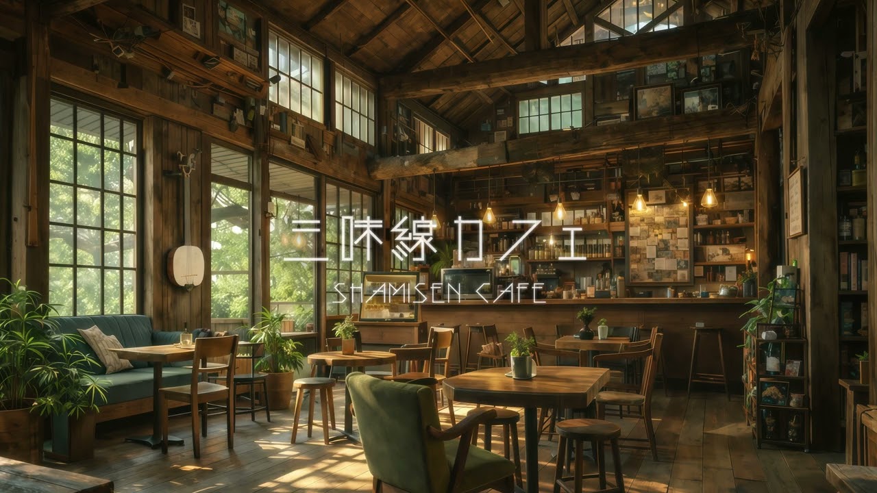 【和風ジャズBGM】三味線カフェ｜Japanese-Style Jazz BGM　-Shamisen Café-