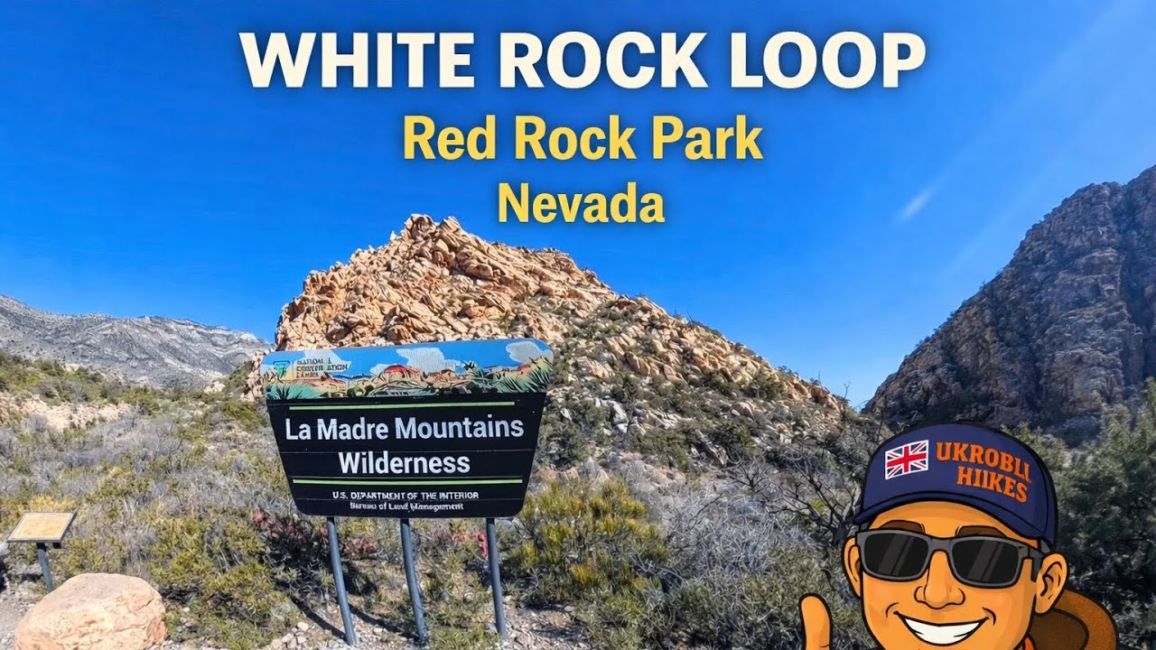 Ep 234. White Rock loop and Red Rock Wash Canyon #hike #canyon #nevada 