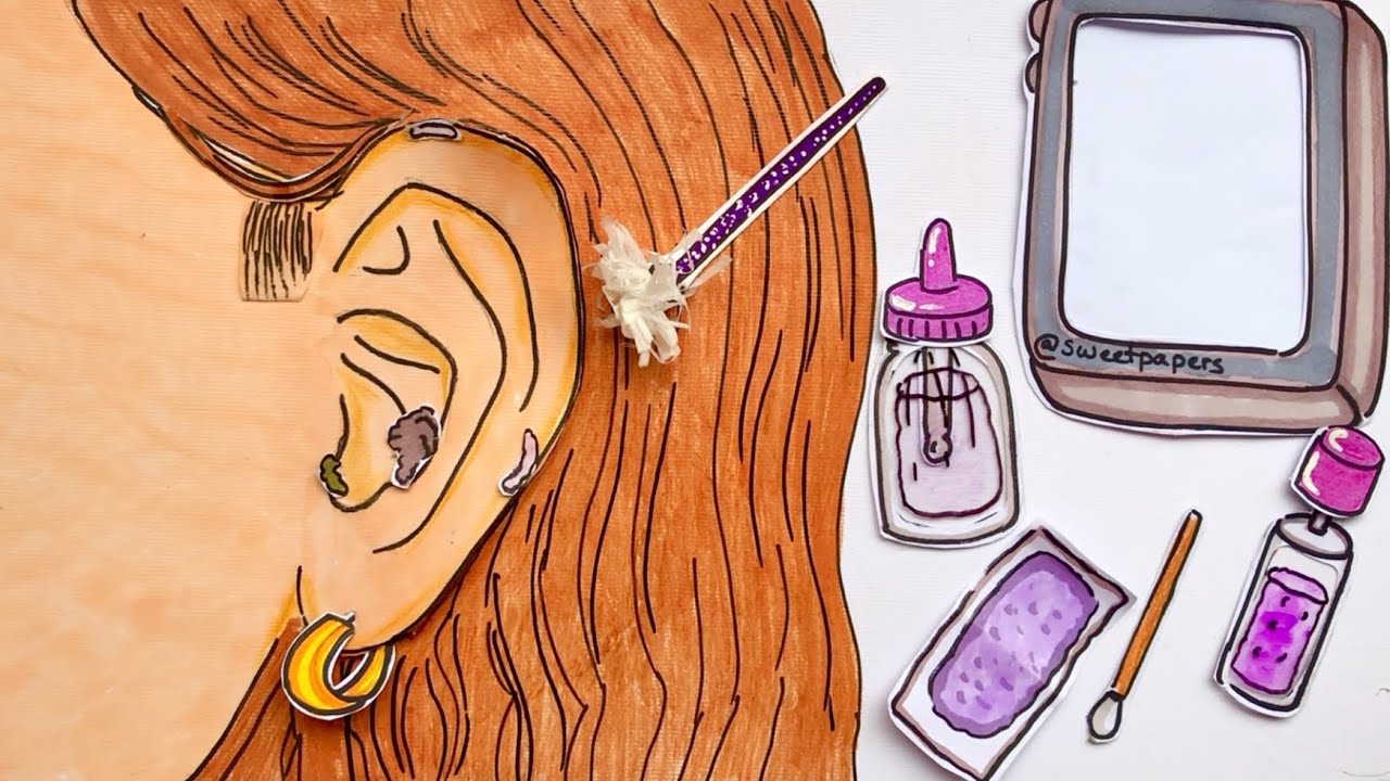 [Paperplay ✨] ASMR Ear Cleaning for Ultimate Calm #paperplay #ASMR #relaxingasmr #sweetpapers