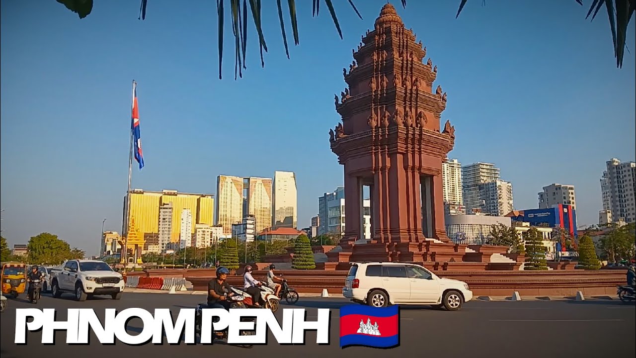 POV: Phnom Penh, Cambodia Walking Tour Highlights | Cambodia Virtual Tour