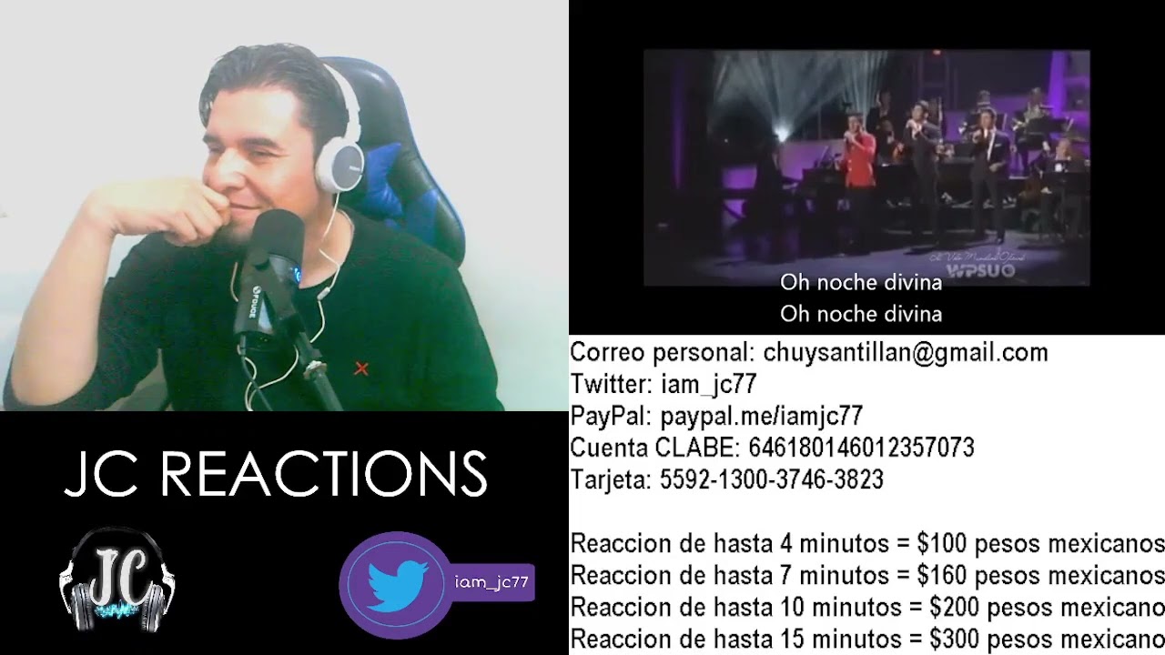 | REACCION | IL VOLO - Holy Night