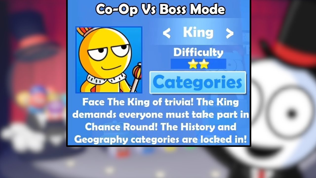 Trying Co-Op VS Boss Mode | Trivia Tricks