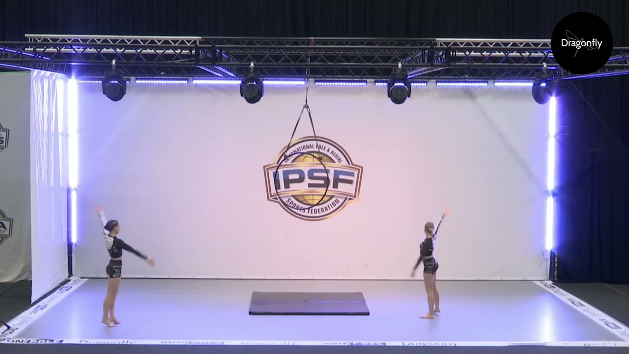 WPAC2024 AERIAL HOOP SPORTS SENIOR DOUBLES Lidiya Chsherbakova & Sofya Ponomarenko Kazakhstan