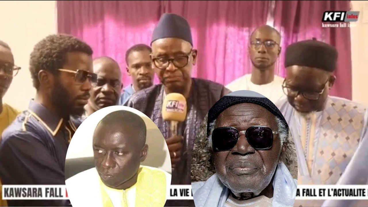 DÉLÉGATION PRÉSIDENT IDRISSA SECK VENIR PRÉSENTÉ LEURS CONDOLÉANCES AUPRÈS DU S Amdy Khady Fall