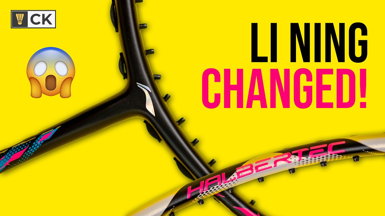 Li Ning Halbertec 9000 Power - The Racket That Is Changing Li Ning Badminton
