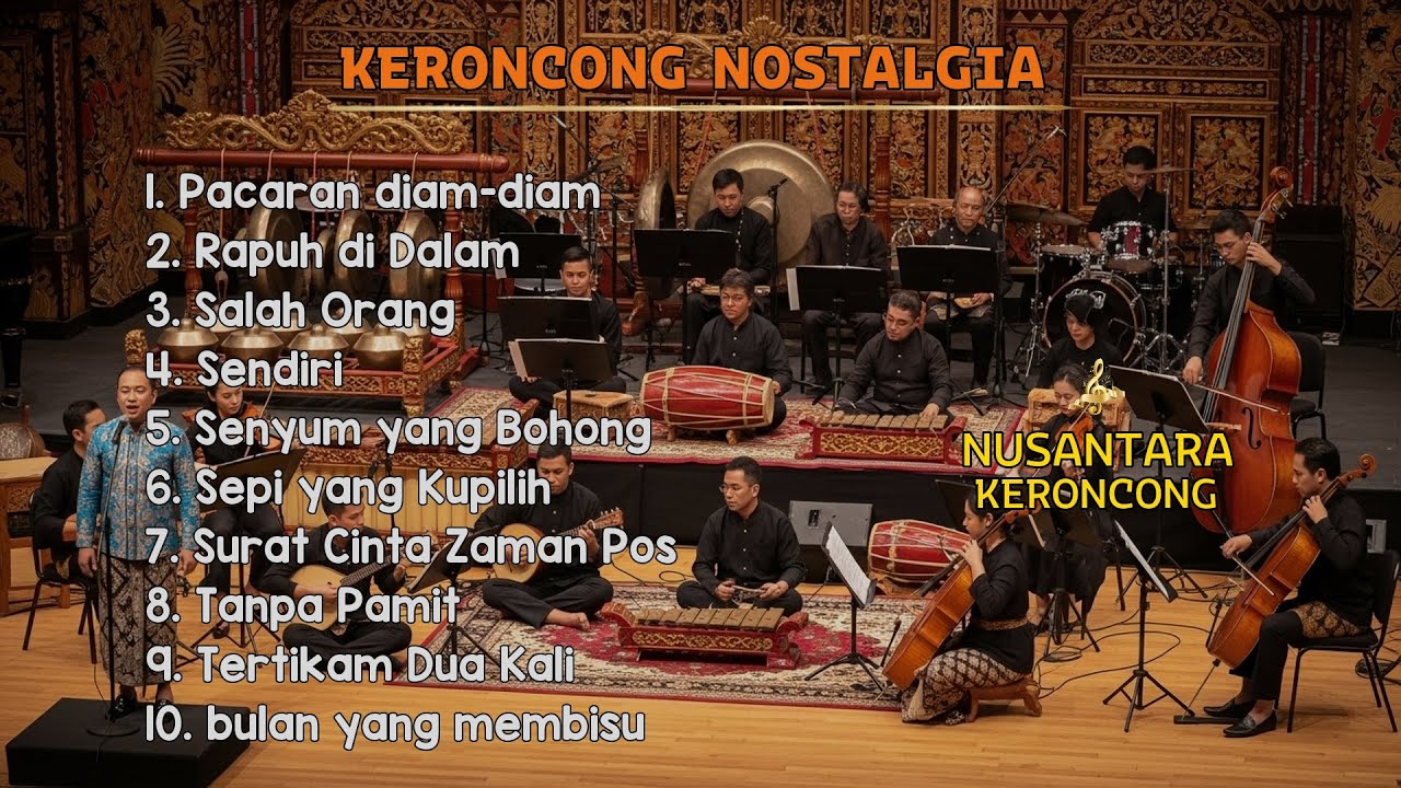 Keroncong Indonesia Nostalgia Abadi | Musik Klasik yang Damai dan Santai
