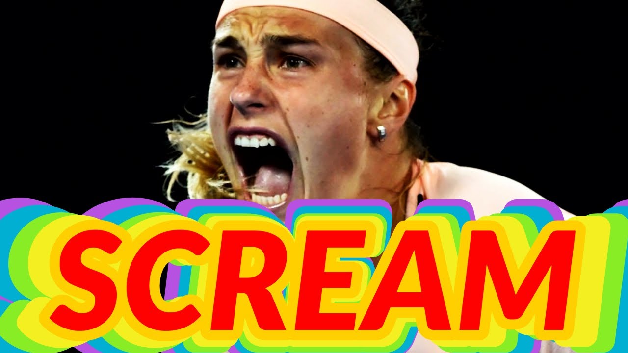 Aryna Sabalenka SCREAM Ultimate Compilation (WTA Tennis)