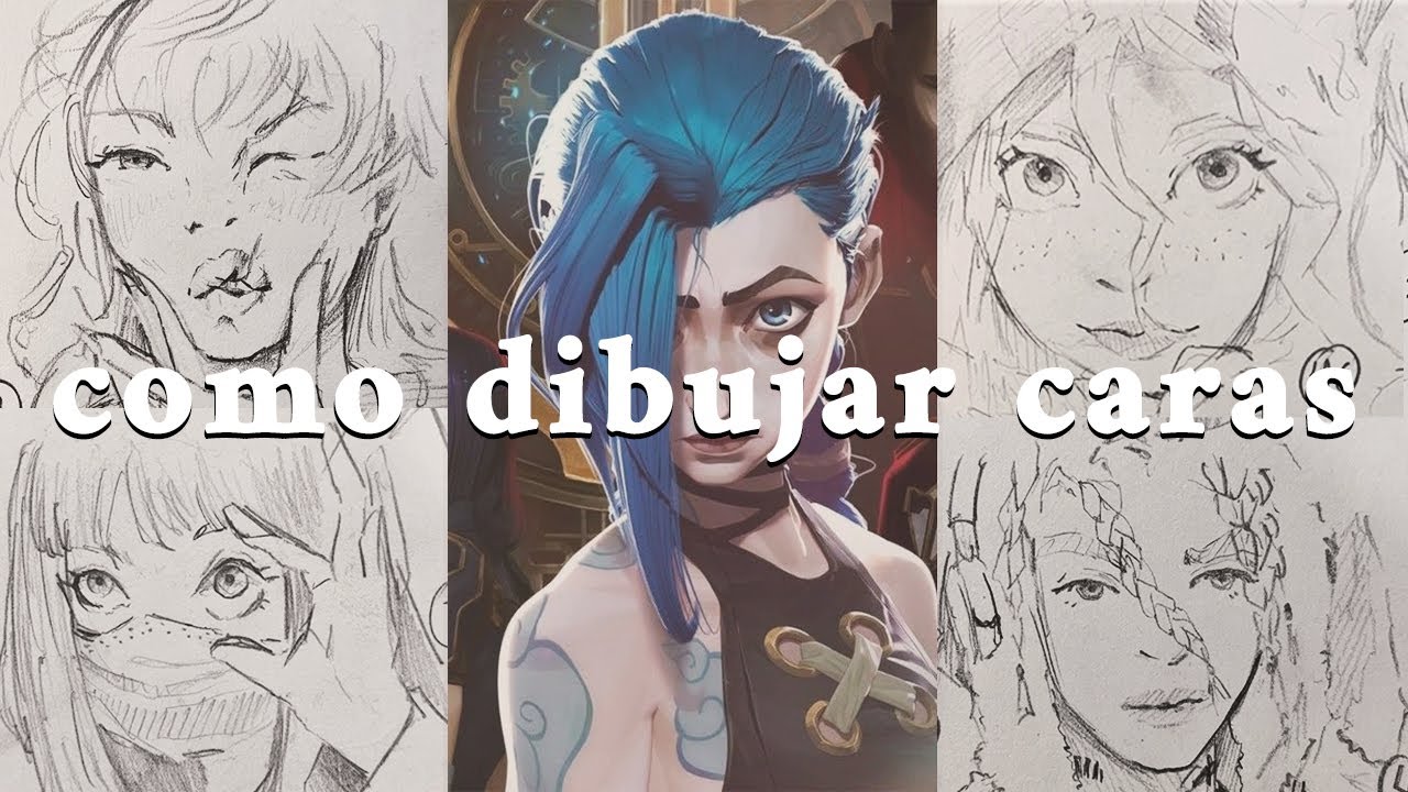 cómo yo dibujo caras (según mi anatomía)