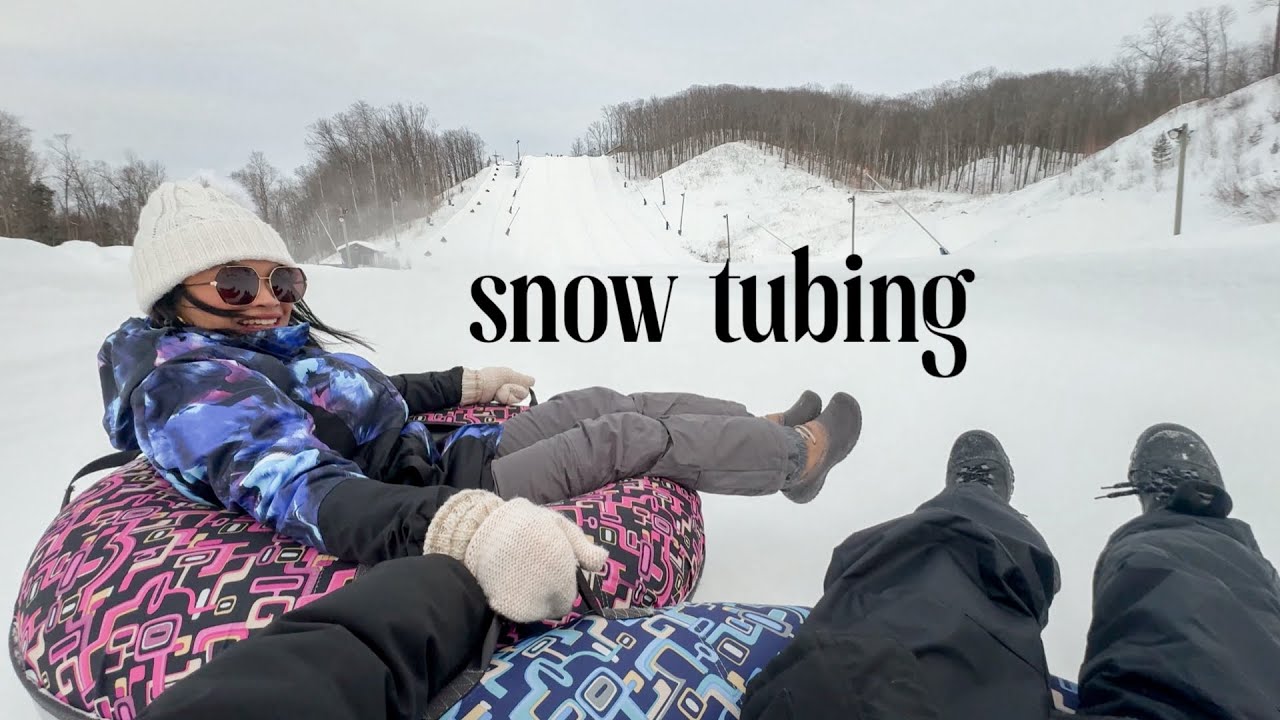TORONTO ❄️ snow tubing for the first time!