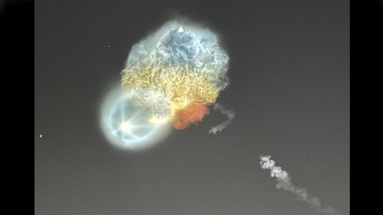 Watch: SpaceX launch creates glowing 'jellyfish' effect in sky over Central Florida
