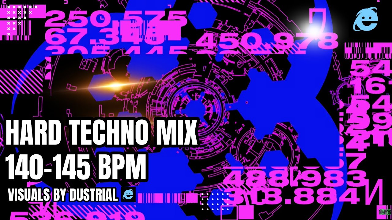 VECTOR | HARD TECHNO MIX 140-145 BPM | VISUALS BY @dustrial Ctrl Alt Design for @dustrial