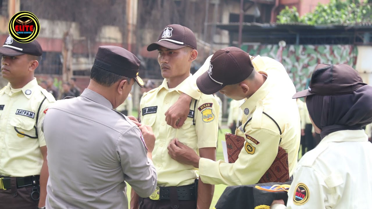 UPACARA PENUTUPAN PELATIHAN SATPAM GADA PRATAMA & GADA MADYA PT. ELITE SINERGI 