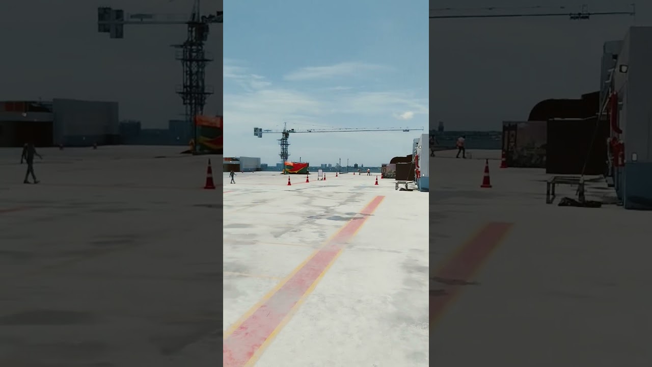 Forum Mall Kochi Rooftop Parking Space View #kochi #kerala #forummall #eatkochieat #india #ps #2018