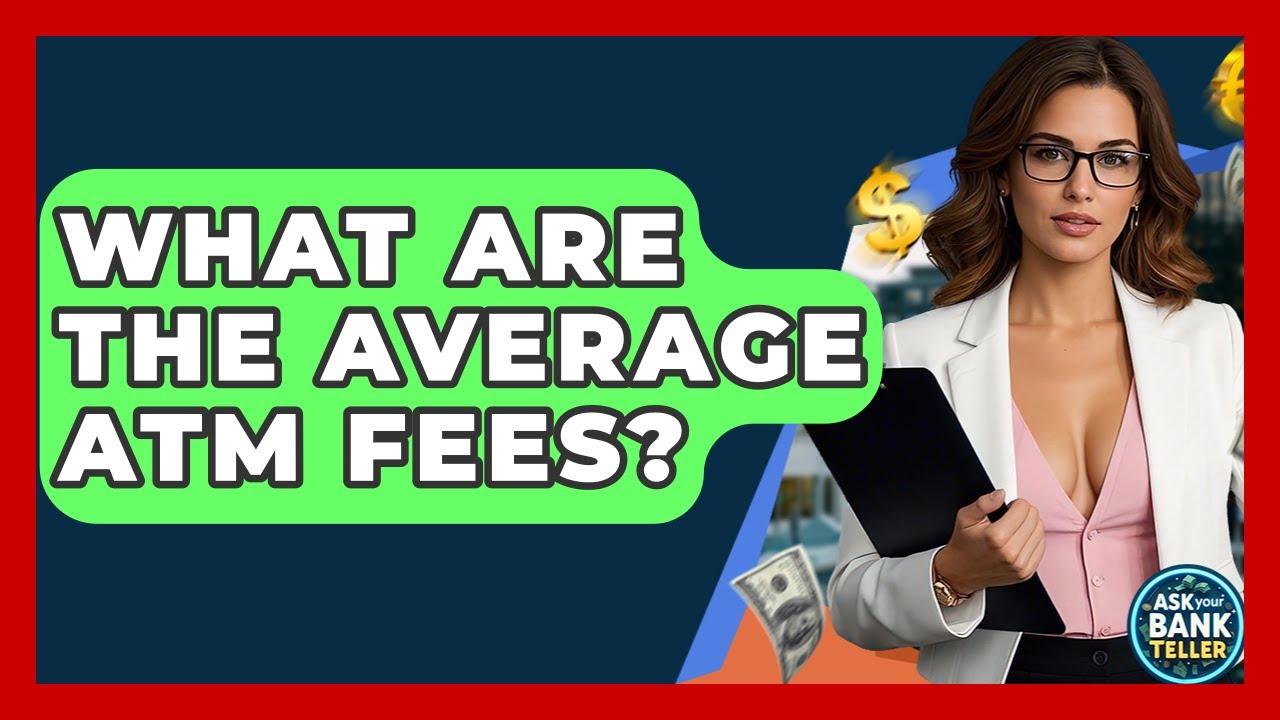 What Are The Average ATM Fees? - Ask Your Bank Teller